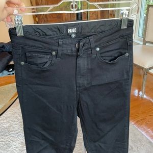 Black Skinny Paige Jeans
